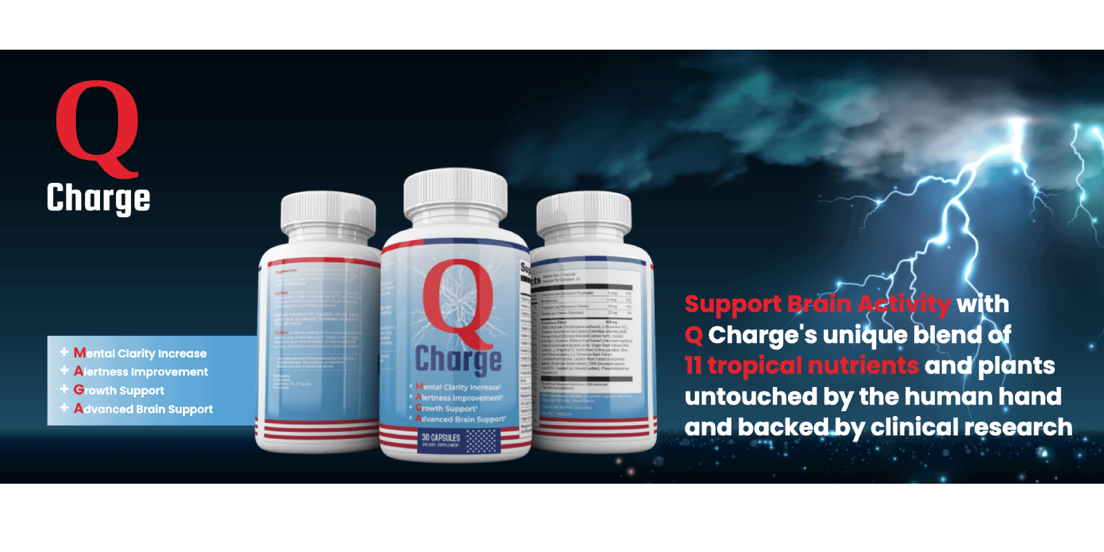 order q charge brain support supplement